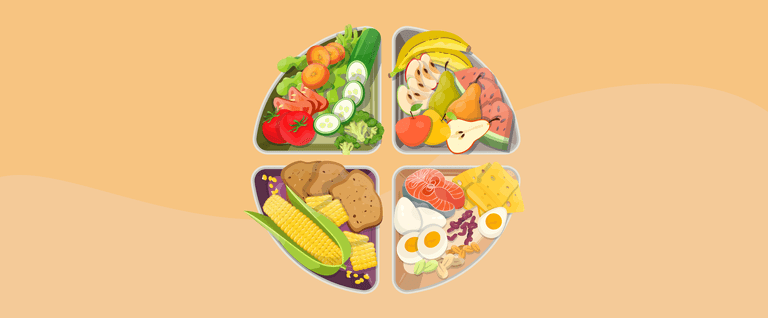 Alimentos frescos e variados em uma mesa, representando a importância da alimentação saudável e suas dimensões sociais e culturais.