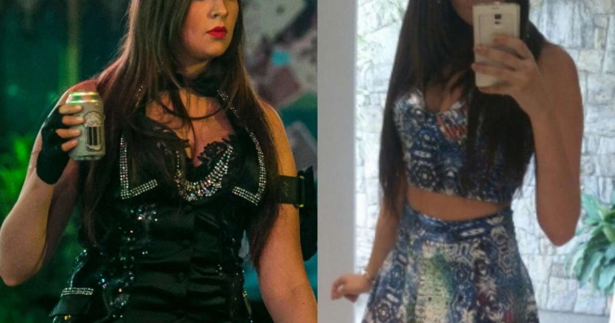 Tamires do BBB15 mostra sua transformação na perda de peso após o reality show