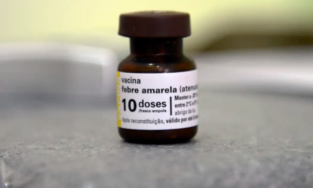Imagem de campanha de vacinação contra febre amarela na região do Grande ABC, São Paulo